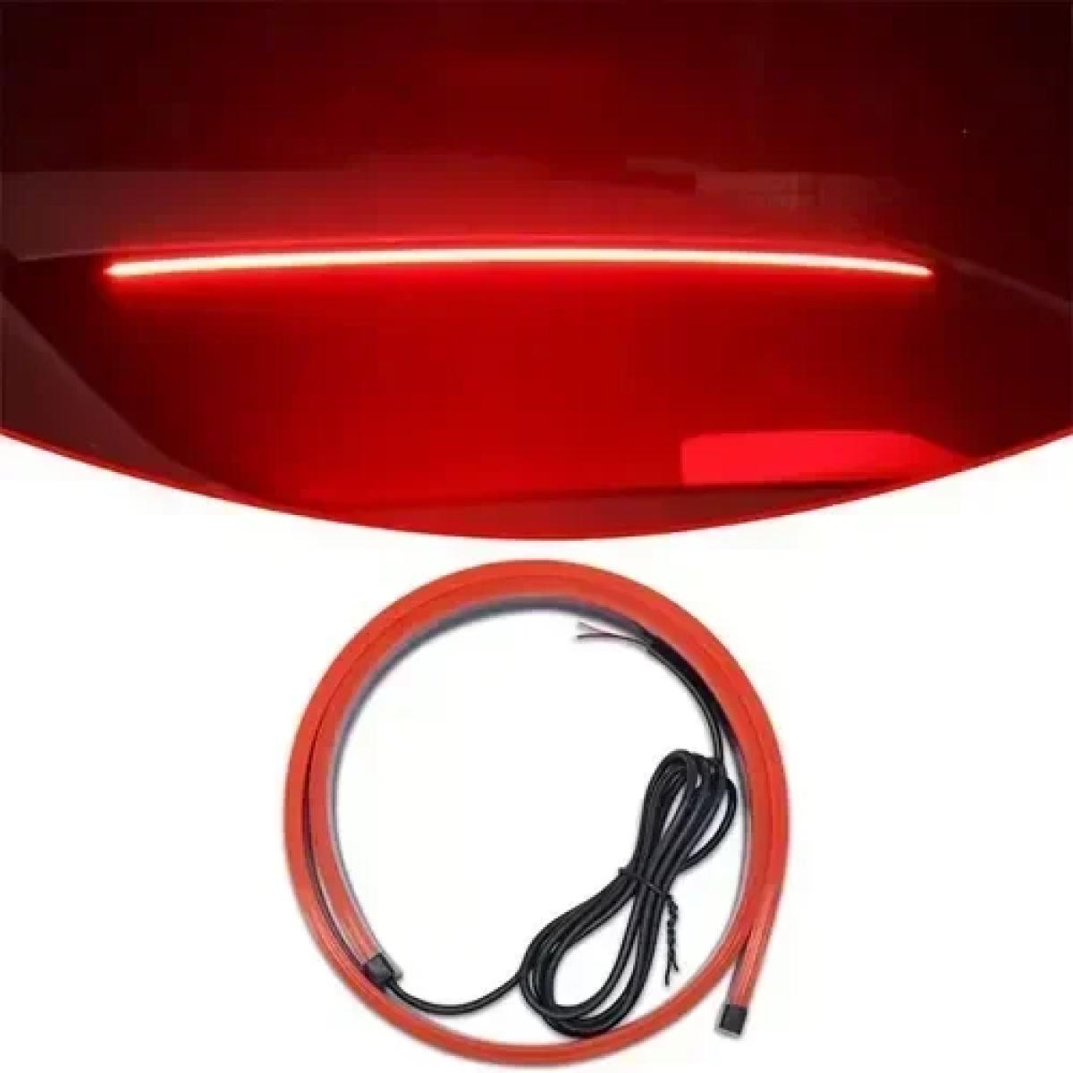 Ταινία LED STOP 12V 1m κόκκινου/κίτρινου/λευκού/RGB φωτισμού Andowl Q-D302 - Image 3