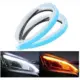 Universal DRL LED Strip λευκά φώτα ημέρας & πορτοκαλί δυναμικά/βηματικά φλας για φανάρια αυτοκινήτων 30cm Foyu FO-8-03