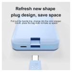 Wekome WP-47 Power Bank Ασύρματης Φόρτισης PD15W και Ενσύρματης Φόρτισης 10000mAh, Γαλάζιο - Photo4
