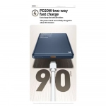 Wekome WP-82 Power Bank Ασύρματης Γρήγορης Φόρτισης 15W 5000mAh & Type-C Θύρες - Μαύρο - Photo8