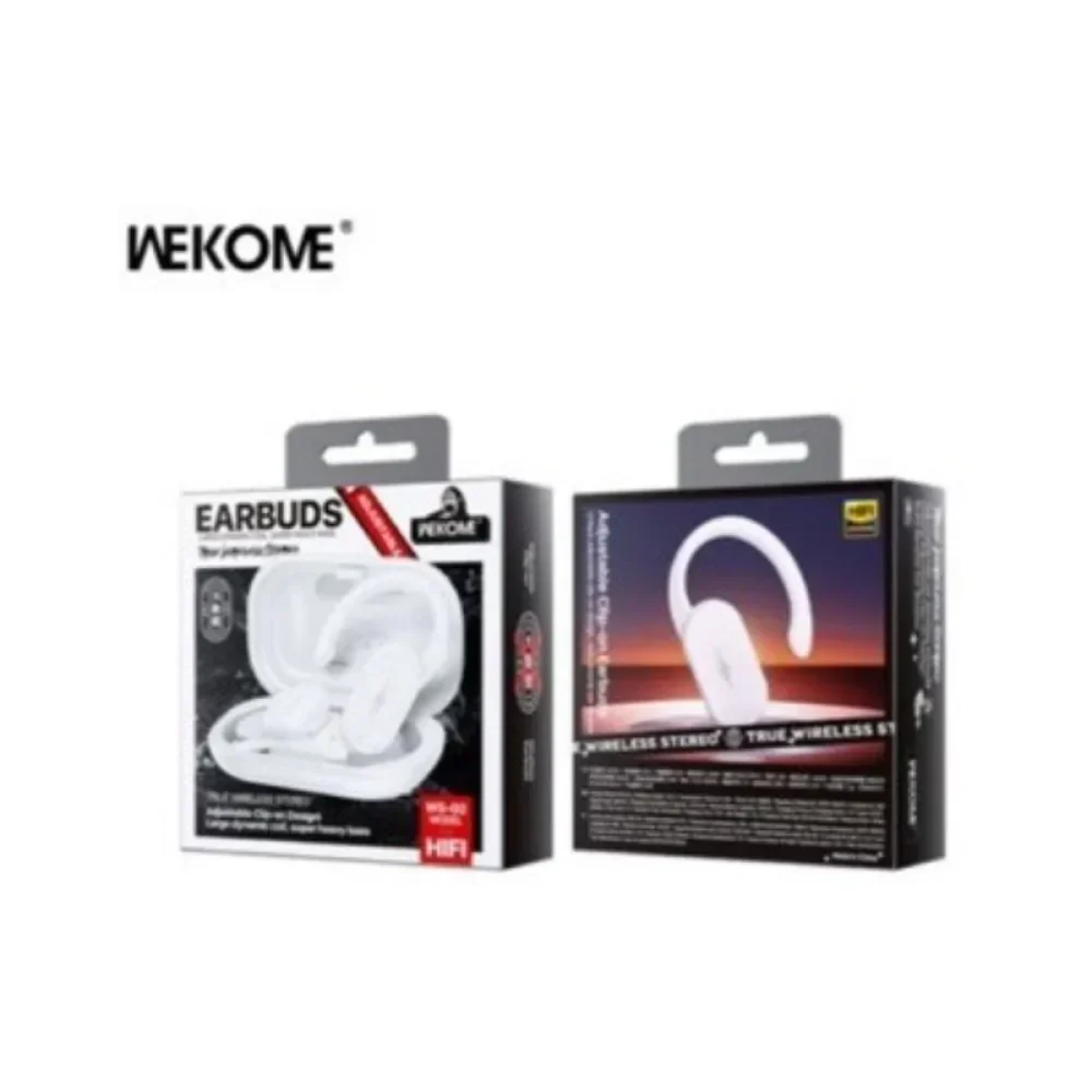 Wekome WS-02 Bluetooth Ασύρματα Ακουστικά - Λευκό - Photo3