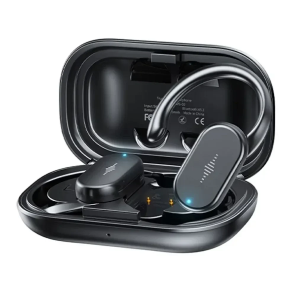 Wekome WS-02 Bluetooth Ασύρματα Ακουστικά - Μαύρο - Photo1