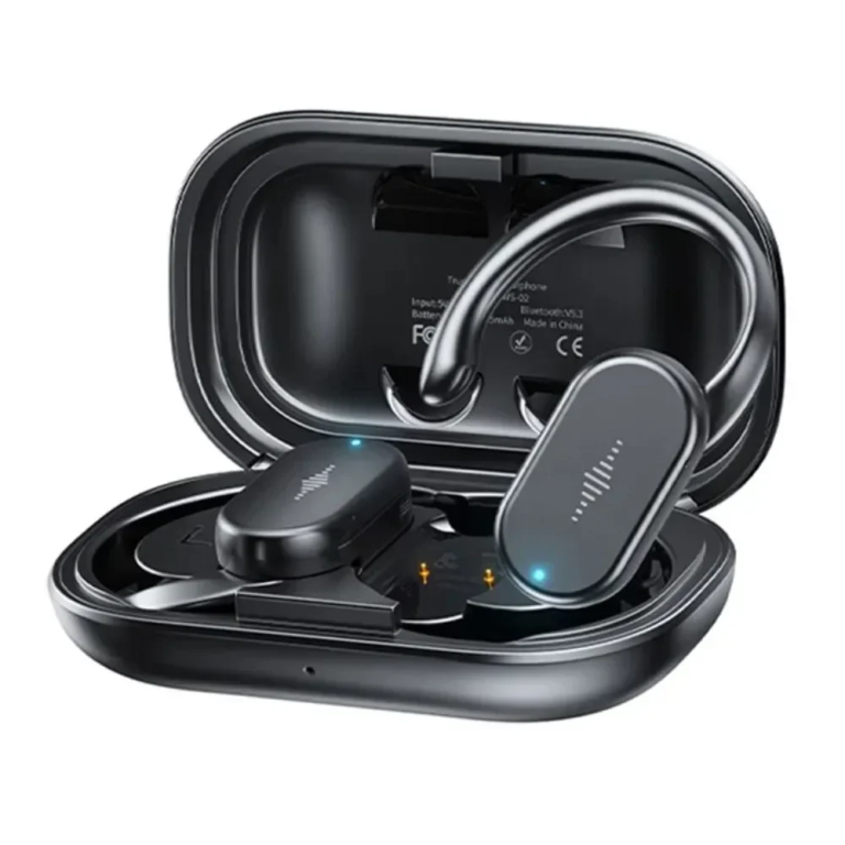 Wekome WS-02 Bluetooth Ασύρματα Ακουστικά - Μαύρο - Photo1