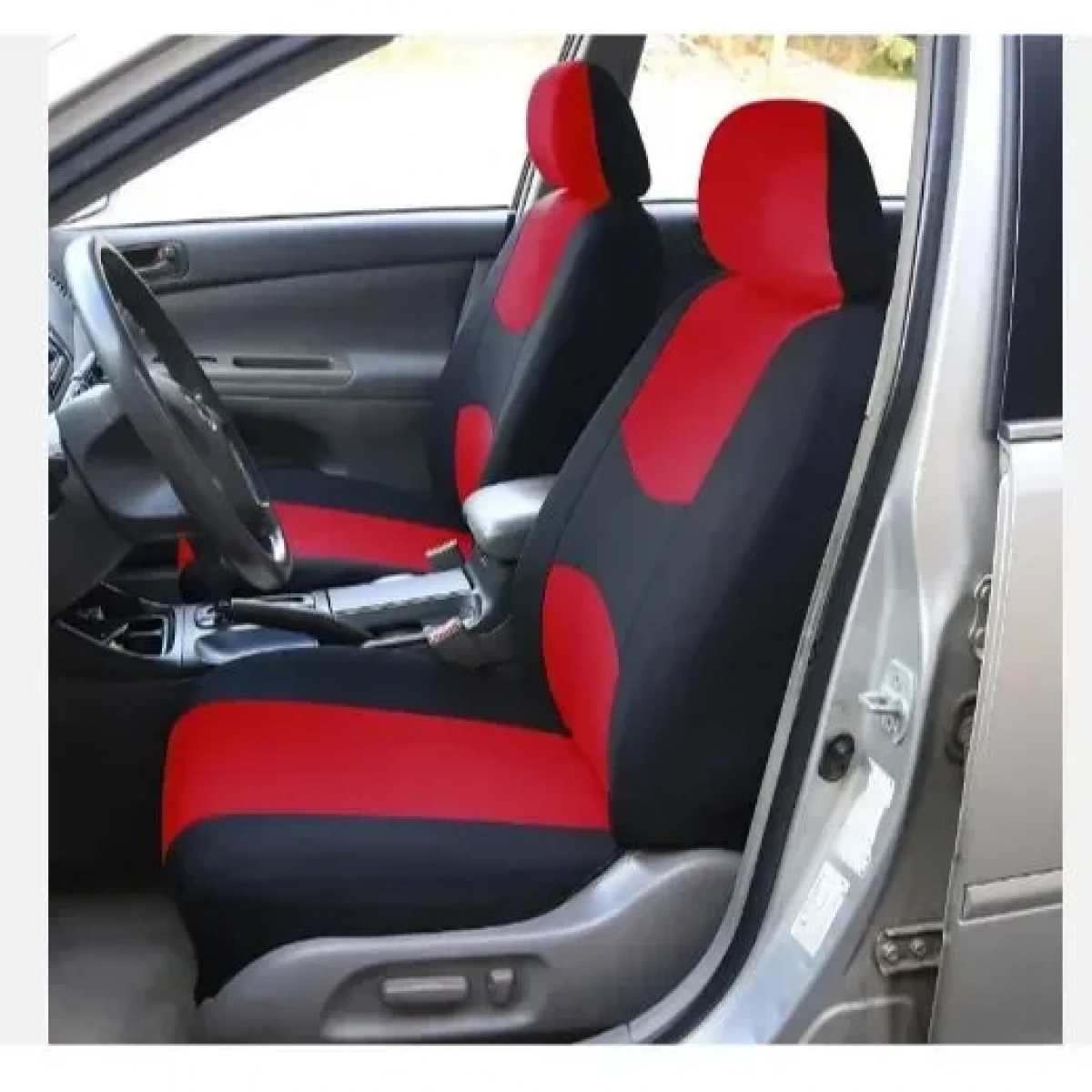 Full Set Κάλυμμα Αυτοκινήτου 9τμχ 30477 XM21-2 Μαύρο Κόκκινο