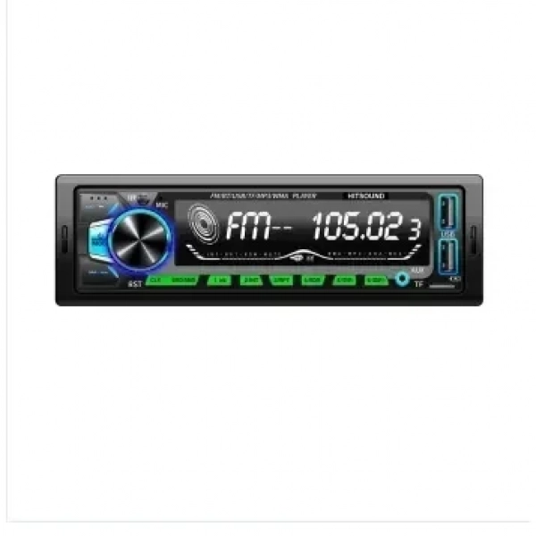 Ηχοσύστημα Αυτοκινήτου Mp3 Player Universal με Αποσπώμενη Πρόσοψη 32437
