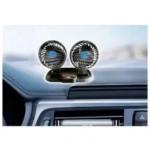 Mini Ανεμιστήρας Αυτοκινήτου Διπλής Κεφαλής 5V 7727 36596