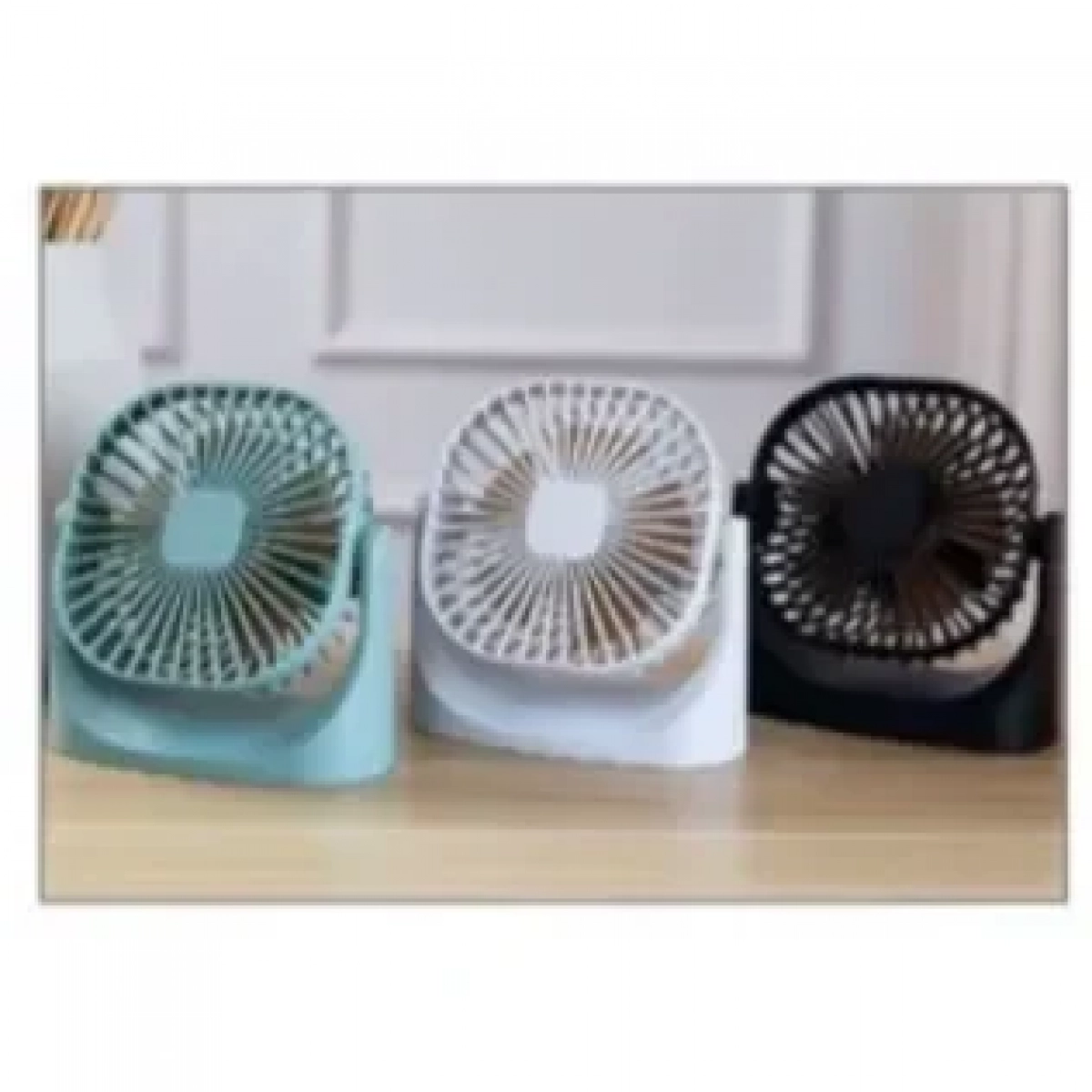 Mini Επιτραπέζιος Ανεμιστήρας 16cm Σε Άσπρο Χρώμα ΚΜΤ Tools 2003058