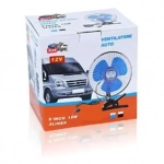 Mini Ανεμιστήρας Αυτοκινήτου 12V 20cm Σε Μαύρο Χρώμα ΚΜΤ Tools 2002506