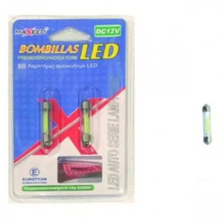 Λαμπτήρες Αυτοκινήτου Led 12V COB-36mm 21363 Σετ 2 Τεμαχίων