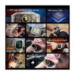 Z79 max smartwatch με Παλμογράφο Ασημί