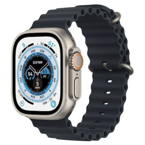 Z87 Ultra 2 49mm Smartwatch με Παλμογράφο Μπλε