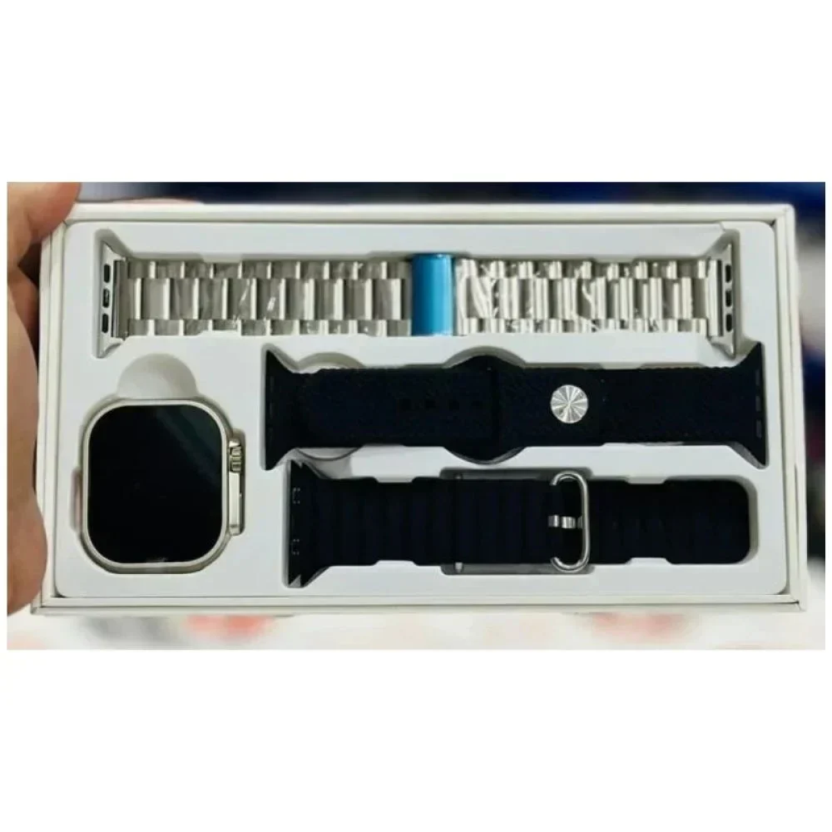 Z87 Ultra 2 49mm Smartwatch με Παλμογράφο Μπλε