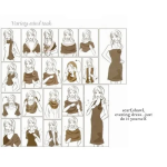Μαγικό Κασκόλ που φοριέται με 18 τρόπους Magic Scarf - Μαύρο