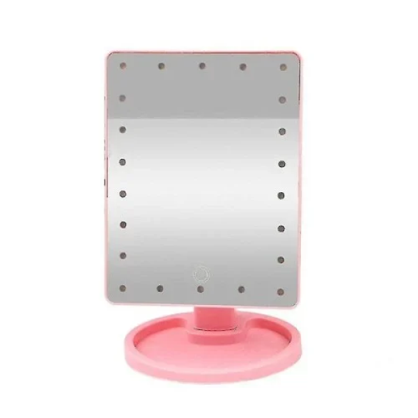 Καθρέφτης Μακιγιάζ Με Led Andowl Q-LM10 Ροζ