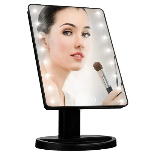 Καθρέφτης Μακιγιάζ Με Led Andowl Q-LM10 Μαύρο