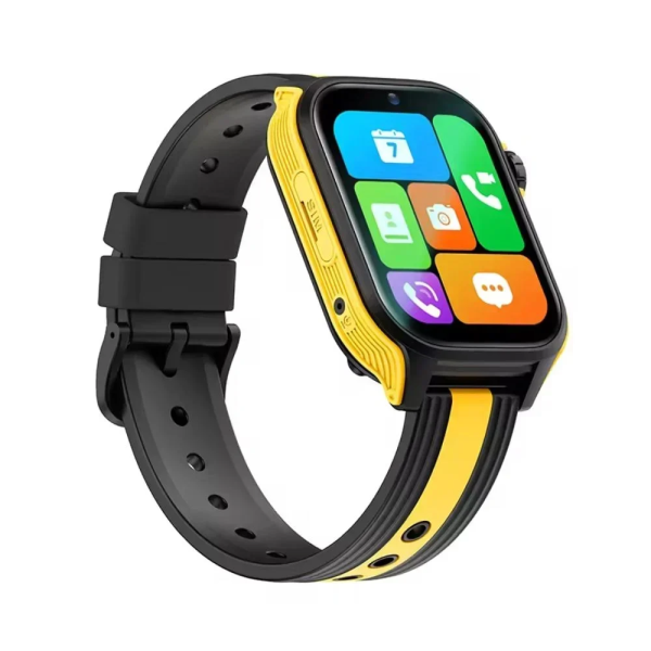 4G Αδιάβροχο Παιδικό Smartwatch K36H με Παλμογράφο και GPS - Μαύρο