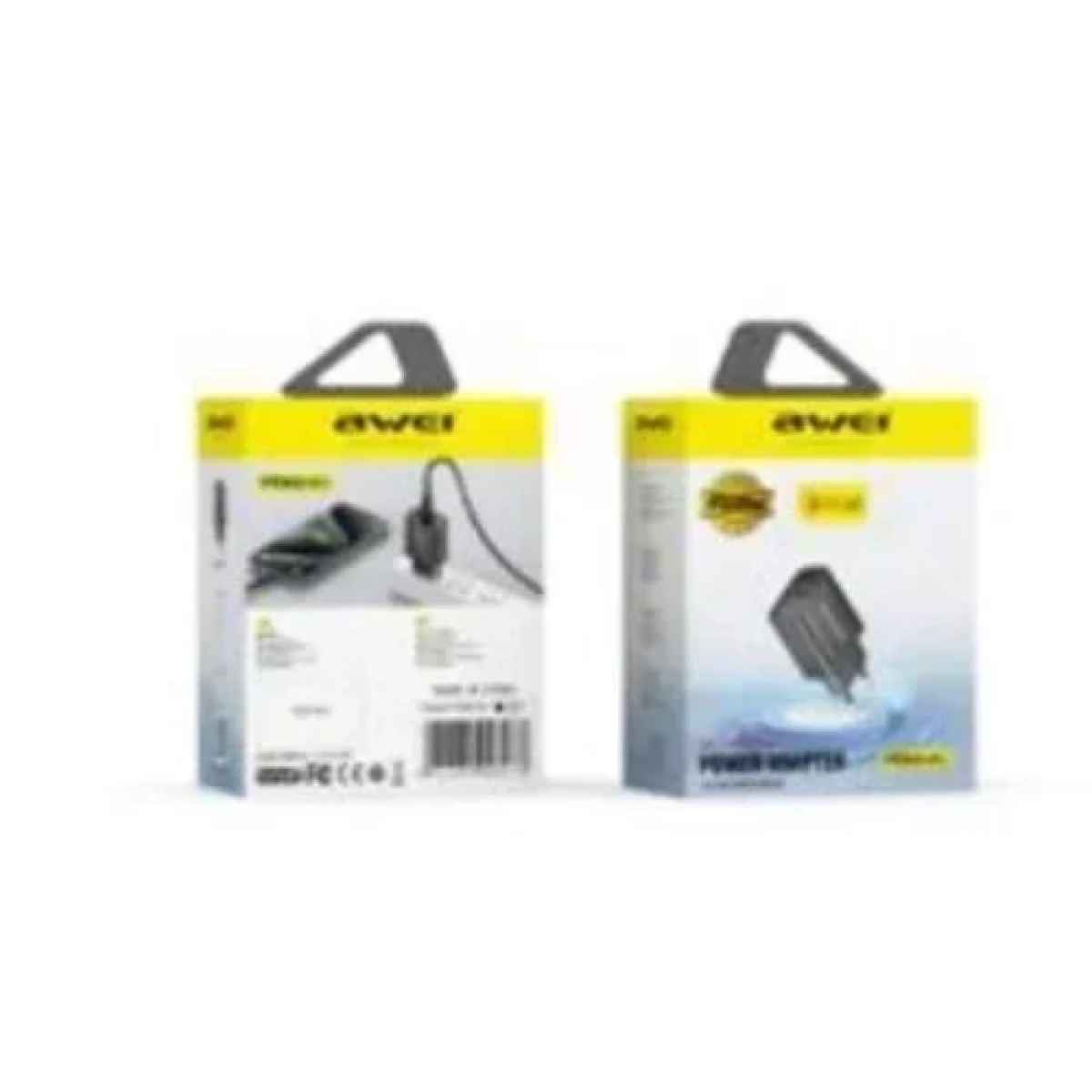 Γρήγορος Φορτιστής PD20W + QC3.0 με Θύρες USB και Type-C Μαύρο Awei PD60