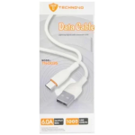 Technovo TN-D035 Καλώδιο USB 2.0 to Lightning 1m - Μαύρο