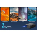 V50 Μίνι Φορητός Προτζέκτορας WiFi 5g 1080p Full Hd 200'' Bluetooth