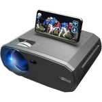 V50 Μίνι Φορητός Προτζέκτορας WiFi 5g 1080p Full Hd 200'' Bluetooth Γκρι