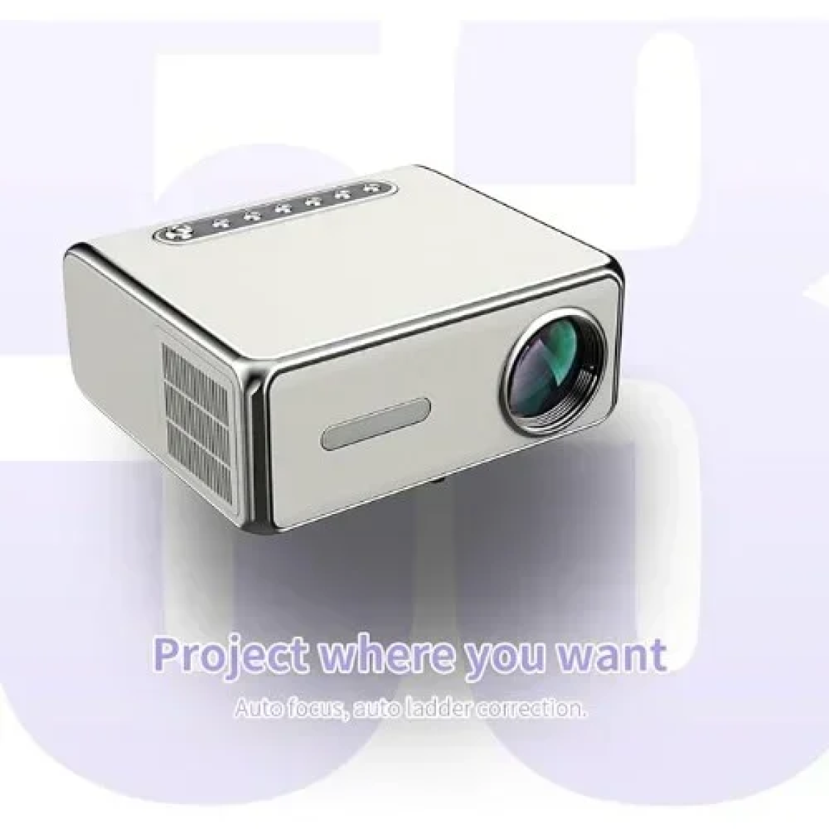 YP530 Φορητός Τετραπύρηνος Προτζέκτορας 200'' 900 ANSI Lumens 2.4G+5G WiFi 1920*1080 Keystone Correction
