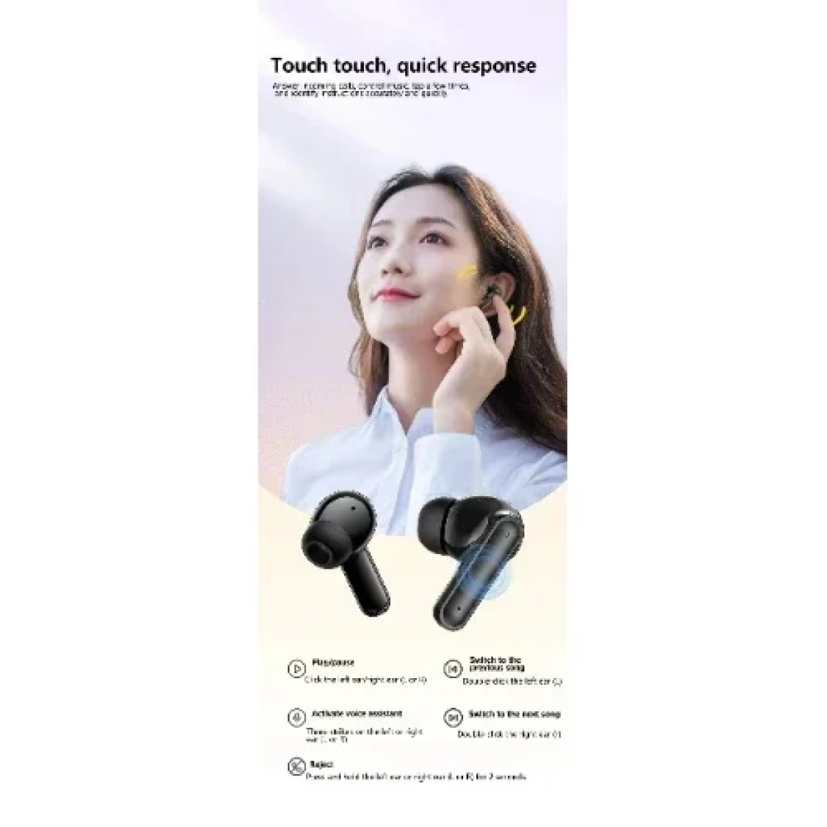 Μίνι Ασύρματα Ακουστικά Bluetooth 5.3 με θήκη φόρτισης Awei T71