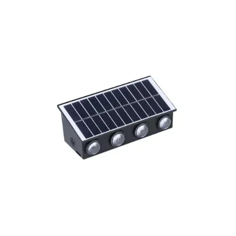 Επιτοίχιο Ηλιακό Φωτιστικό RGB 8LED Andowl Q-TY007