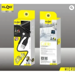 Καλώδιο USB 2.0 σε Micro USB 1m KLGO S-102 Μαύρο