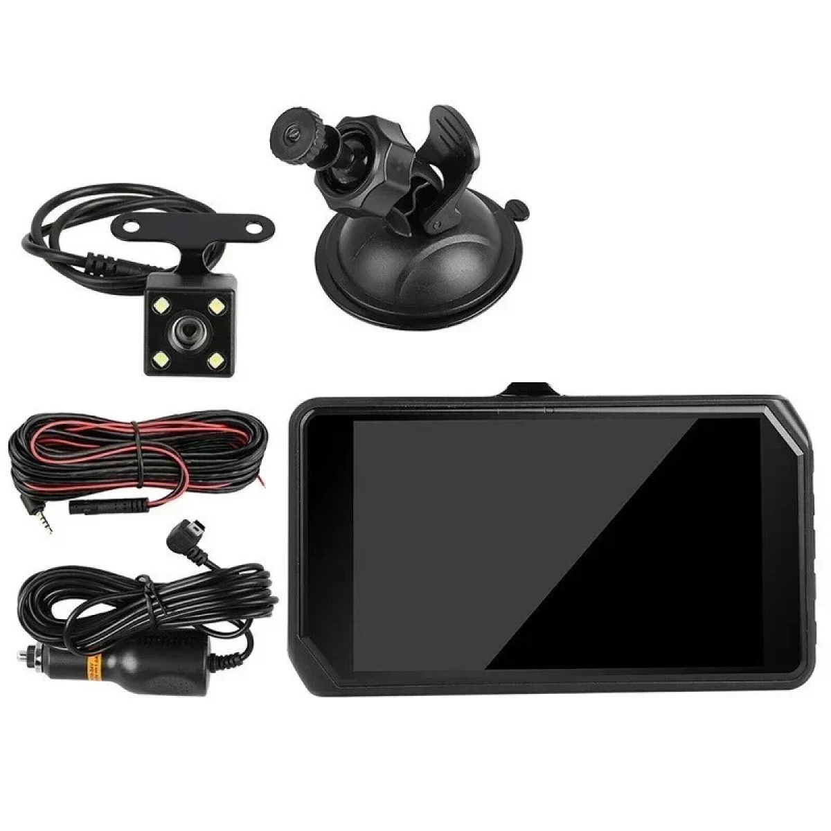 Κάμερα DVR Αυτοκινήτου με Διπλό Φακό Andowl Q-CA14