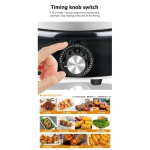 Ηλεκτρική Κάθετη Ψησταριά Αυτόματη Περιστρεφόμενη χωρίς καπνό με 9 sticks