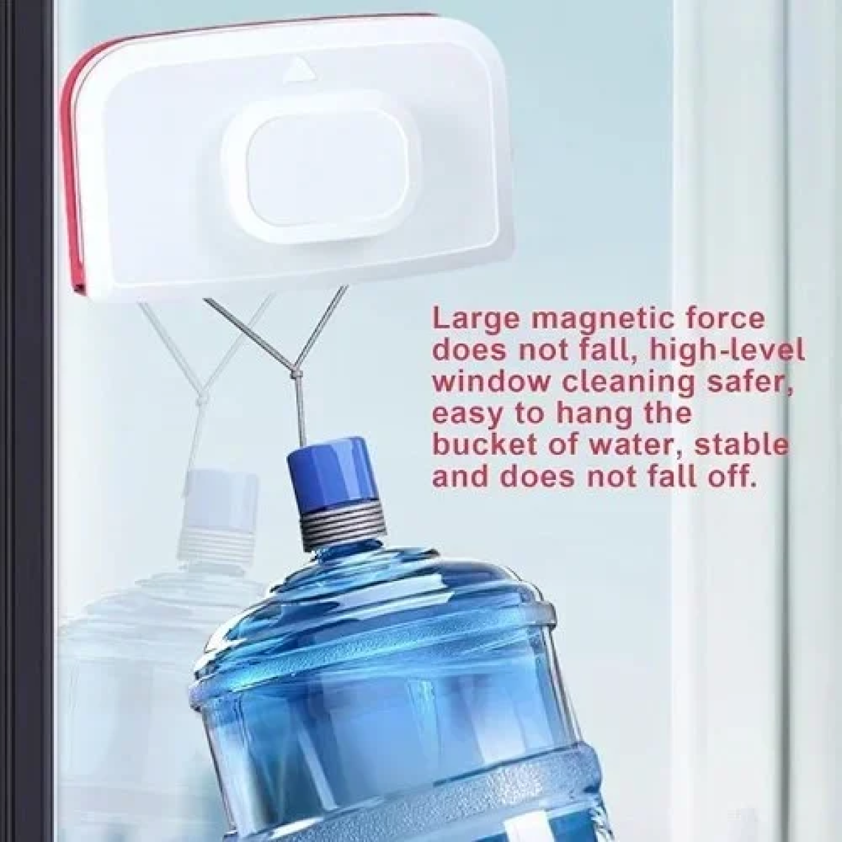 Μαγνητική Συσκευή Καθαρισμού Τζαμιών Διπλής Όψης Χωρίς Γρατζουνιές