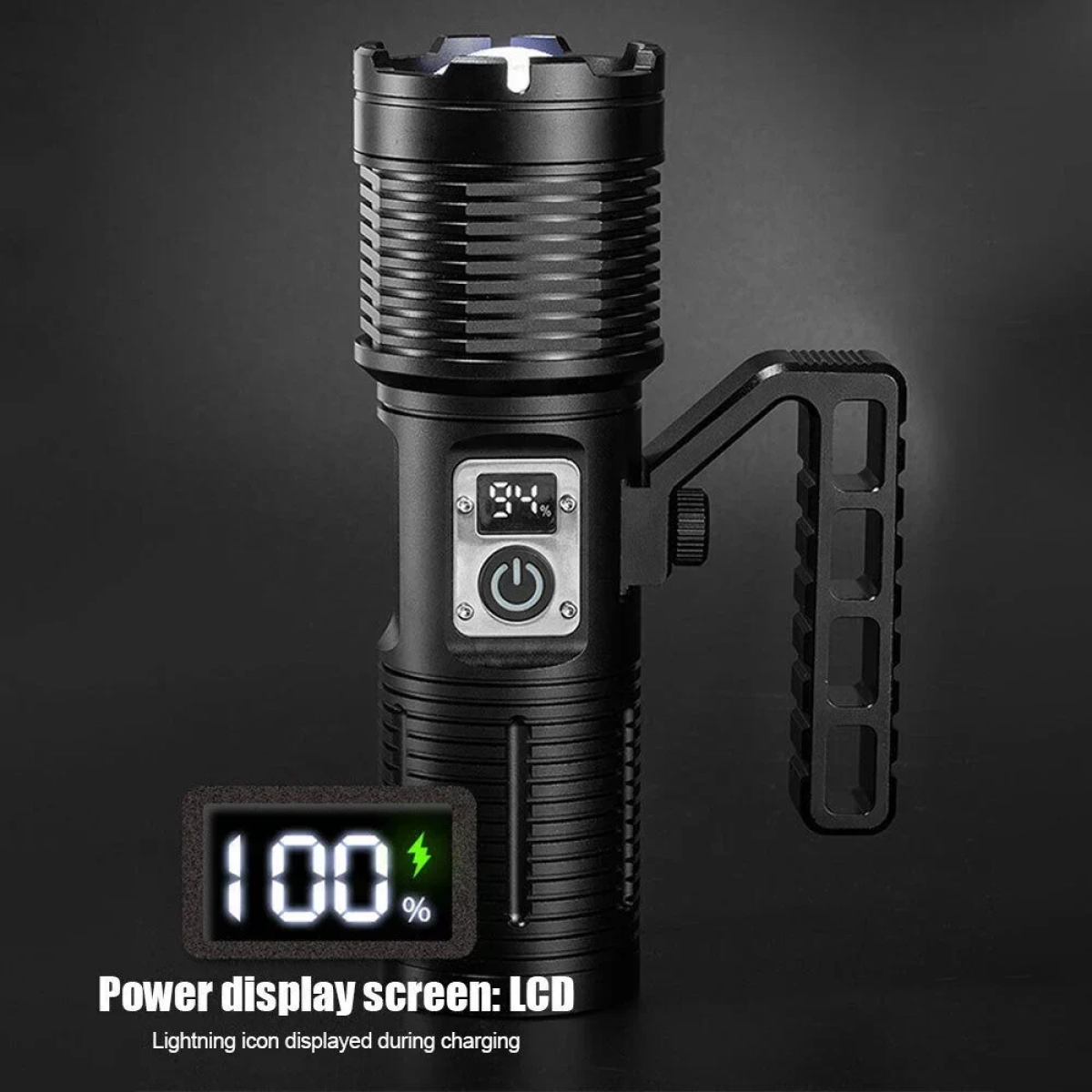 Επαναφορτιζόμενος Φακός Laser LEP 25000LM Super Bright 30W