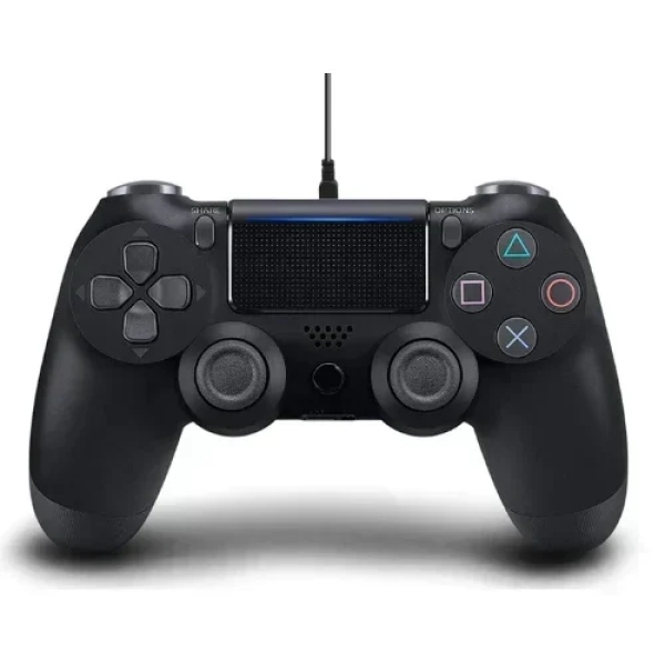 Ενσύρματο Xειριστήριο για PS4 DOUBLE-motor vibration 4 - Μαύρο