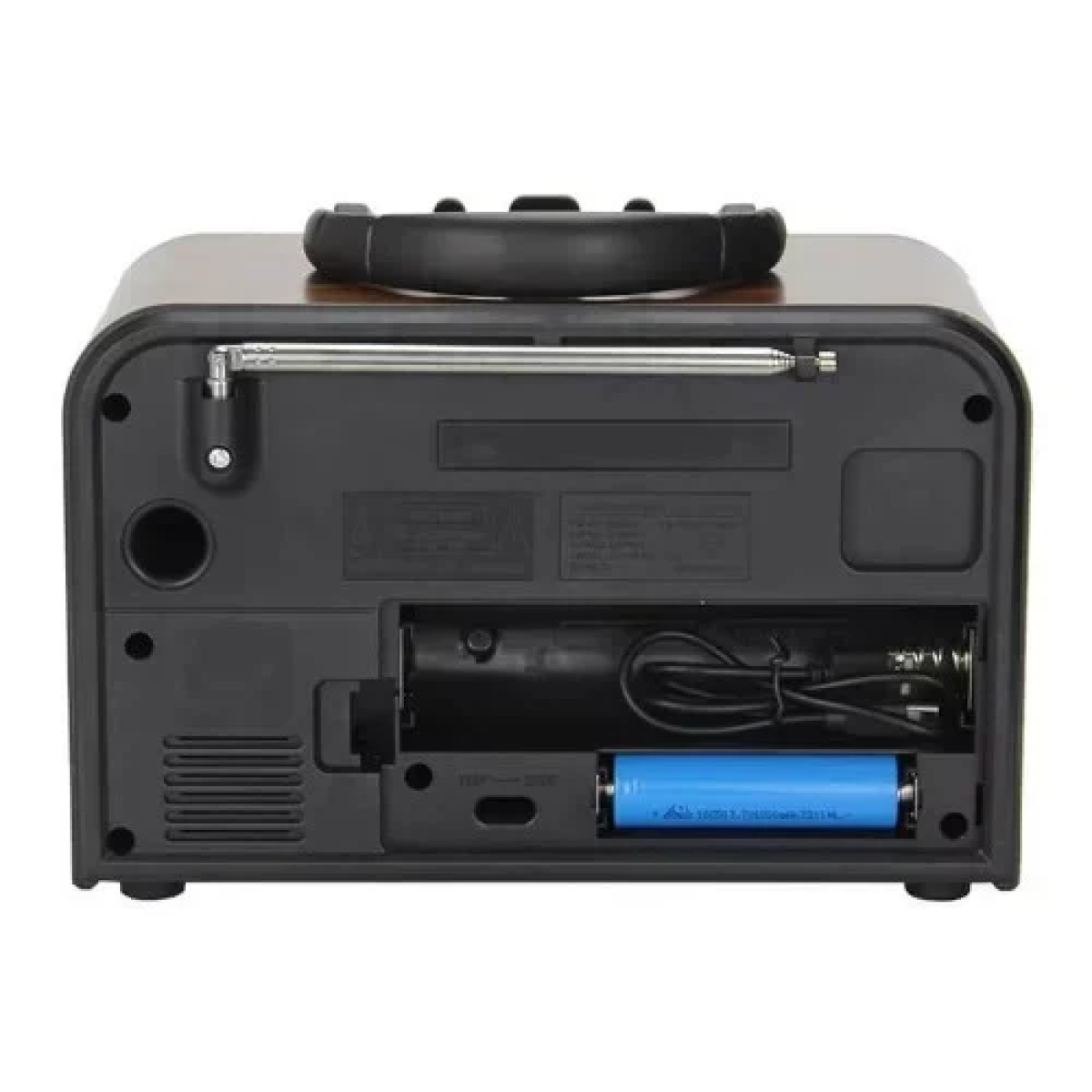 Αναλογικό Ραδιόφωνο BT/USB/TF/AUX Καφέ NNS NS-6677BT