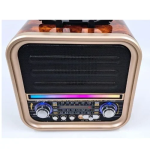 Ηλιακό Ραδιόφωνο Retro LED Bluetooth / USB RX-720SD