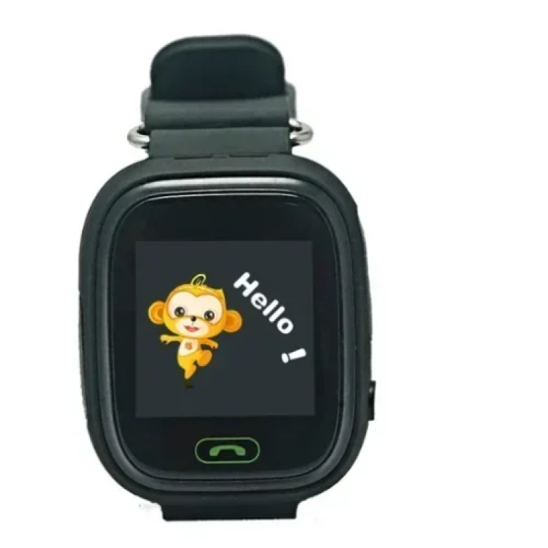 Παιδικό Smartwatch TD-02 1.22" με GPS Μαύρο