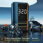 Φορητή Αντλία Αέρα Αυτοκινήτου 150PSI με οθόνη LCD ATJ-8466