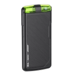 Powerbank Remax Armor Series PD 20W+QC 22,5W με 2 Καλώδια Γρήγορης Φόρτισης 10000mAh RPP-53 Μαύρο