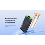 Powerbank Remax Armor Series PD 20W+QC 22,5W με 2 Καλώδια Γρήγορης Φόρτισης 10000mAh RPP-53