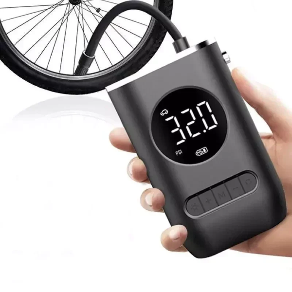 Φορητή Αντλία Αέρα Αυτοκινήτου 4000mAh 150PSI με οθόνη LCD CZK-3668