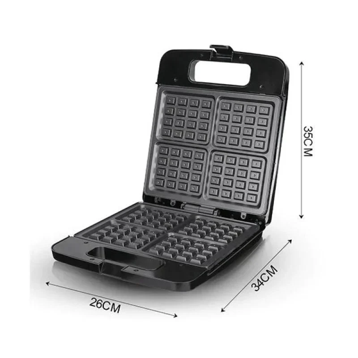 Βαφλιέρα 4 Θέσεων για Βαφλάκια 1400W RAF R.521
