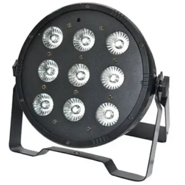 LED Φωτορυθμικό 120W 9LED 8 καναλιών RGBW 4 χρωμάτων