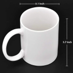 Κεραμική Κούπα Up Yours 350 ml Ανάγλυφο Χέρι με Σηκωμένο Δάχτυλο στο Εσωτερικό