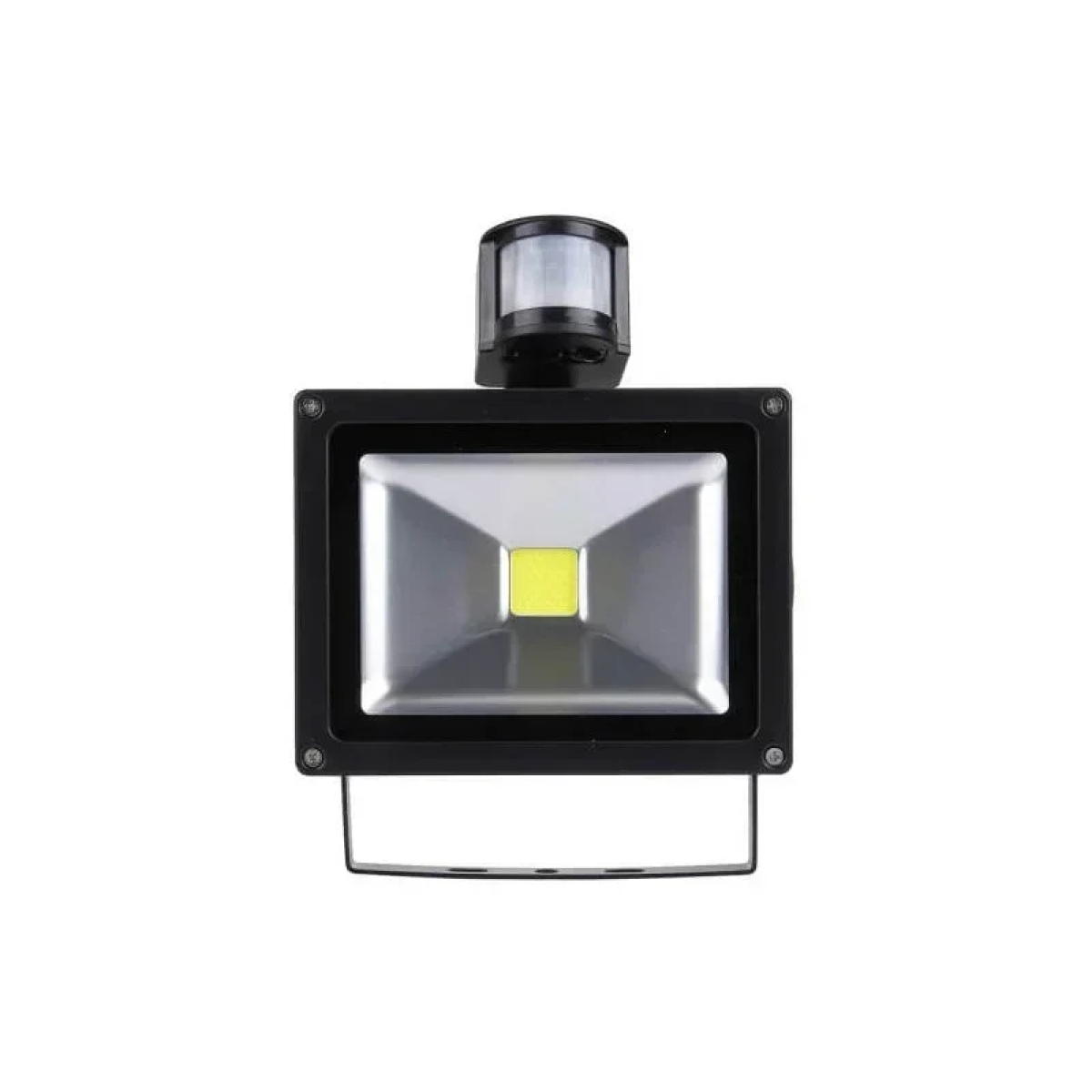 Ηλιακός Solar προβολέας αδιάβροχος 20W 1 SMD COB 6500K 1800LM με φωτοβολταϊκό πάνελ και ανιχνευτή κίνησης IP65