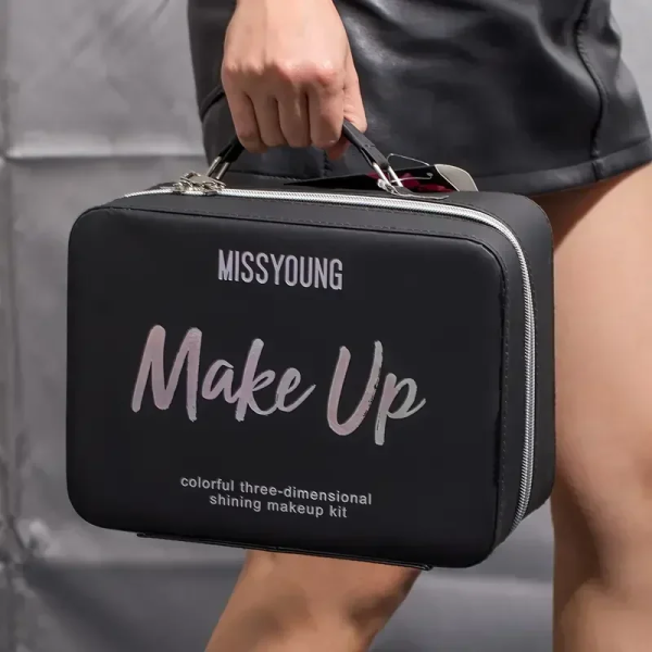 Βαλιτσάκι Μακιγιάζ 34 τμχ – Miss Young Make Up Kit 23288 Μαύρο