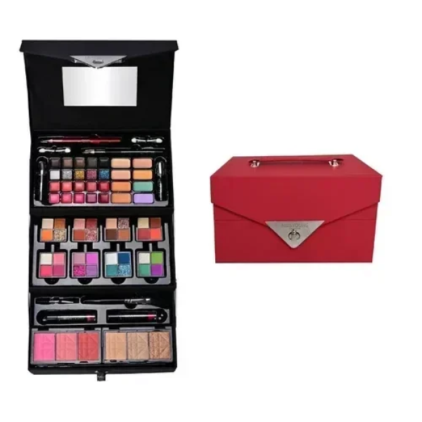 Βαλιτσάκι Μακιγιάζ 77 τμχ – Miss Young Make Up Kit 23289 Κόκκινο