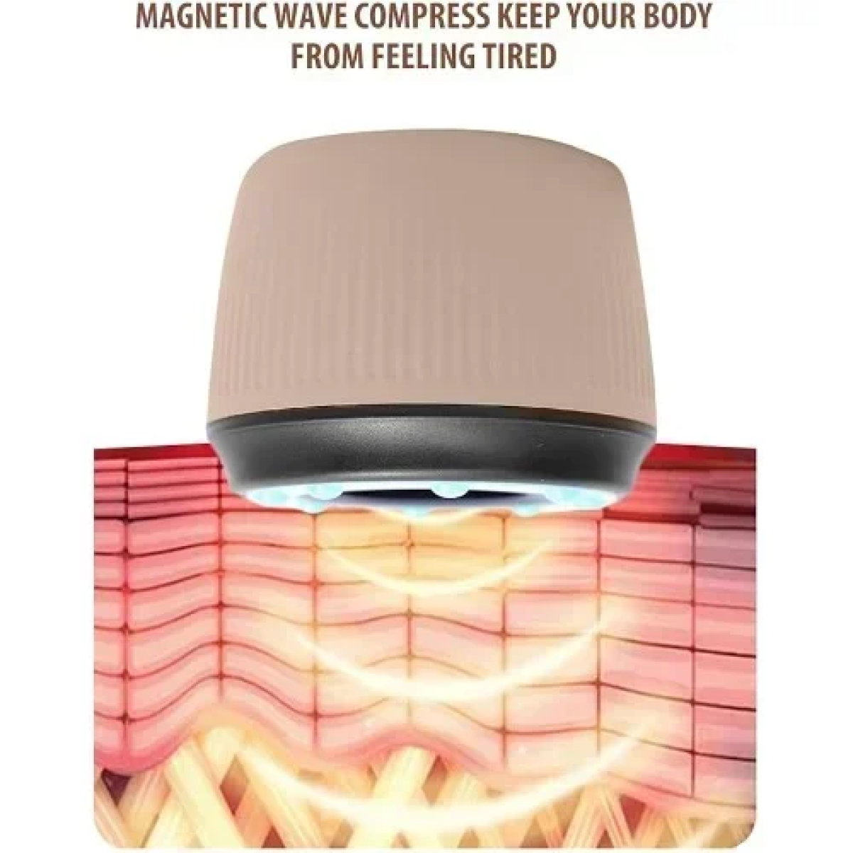 Ηλεκτρική Συσκευή για βεντούζες και μασάζ Intelligent Can Scraping Massage Instrument – Ροζ