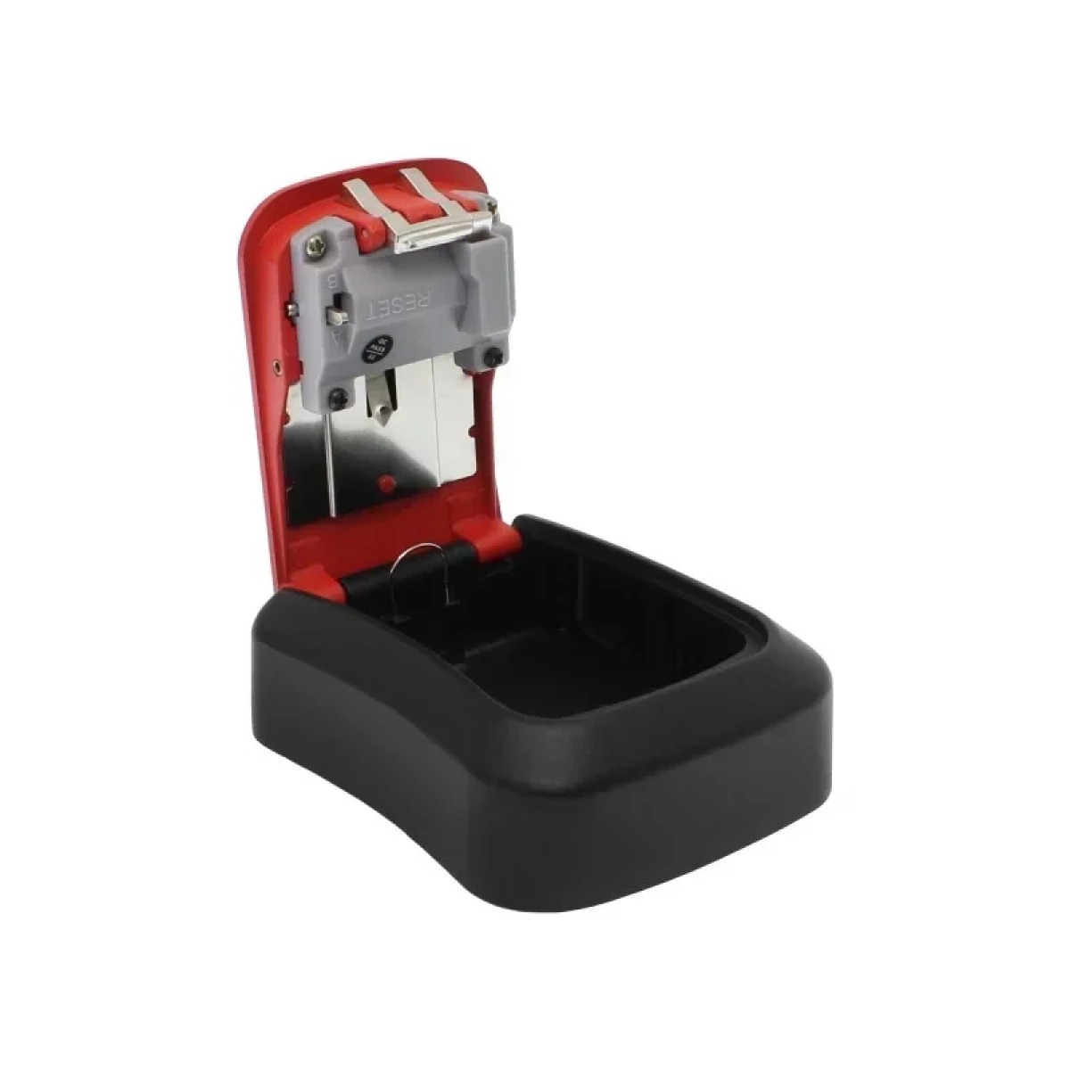 Επιτοίχια Κλειδοθήκη με κωδικό ασφαλείας 4 ψηφίων Κόκκινο/Μαύρο