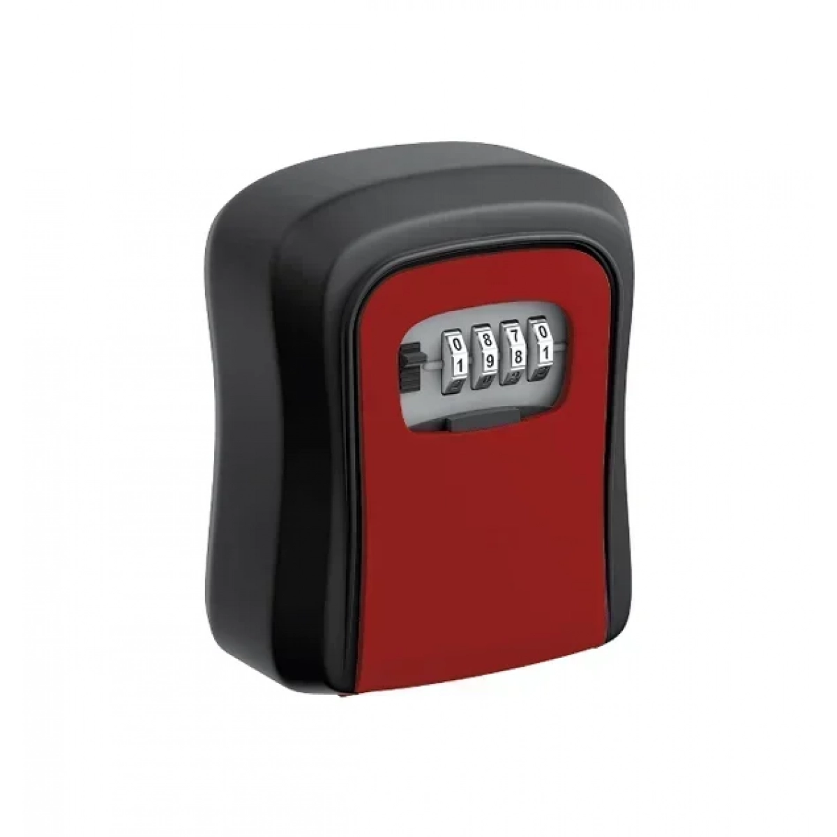 Επιτοίχια Κλειδοθήκη με κωδικό ασφαλείας 4 ψηφίων Κόκκινο/Μαύρο