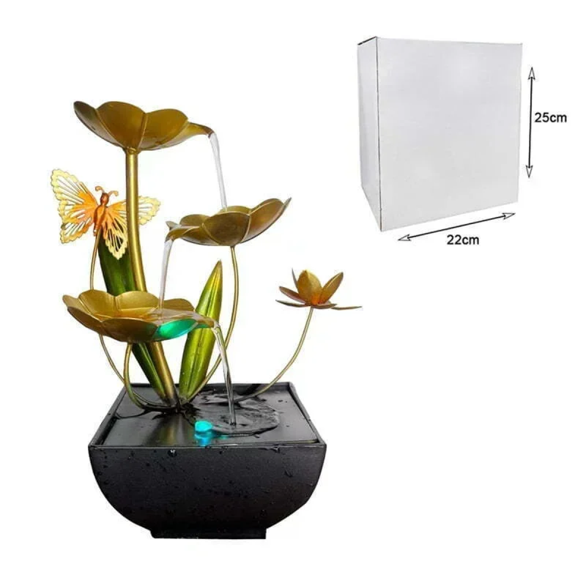 Διακοσμητικό Συντριβάνι Feng Shui - Resin craft bonsai running water ornament